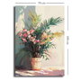 Wallity Pintura Decorativa en Lienzo Multicolor 70 x 100 cm